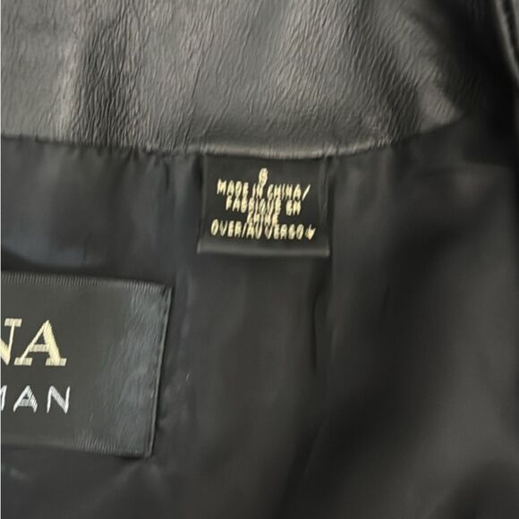 Vintage Black Studded Women's Leather Jacket - Picture 5 of 8